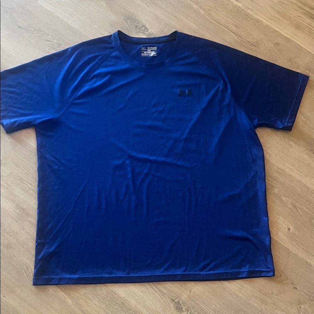 Under Armour Men's Short Sleeve Tee in Vibrant Blue